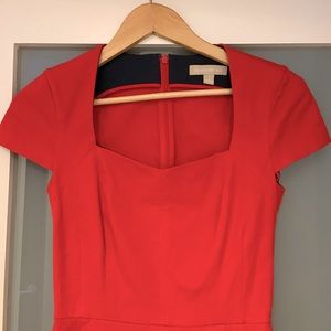 Banana Republic red dress
